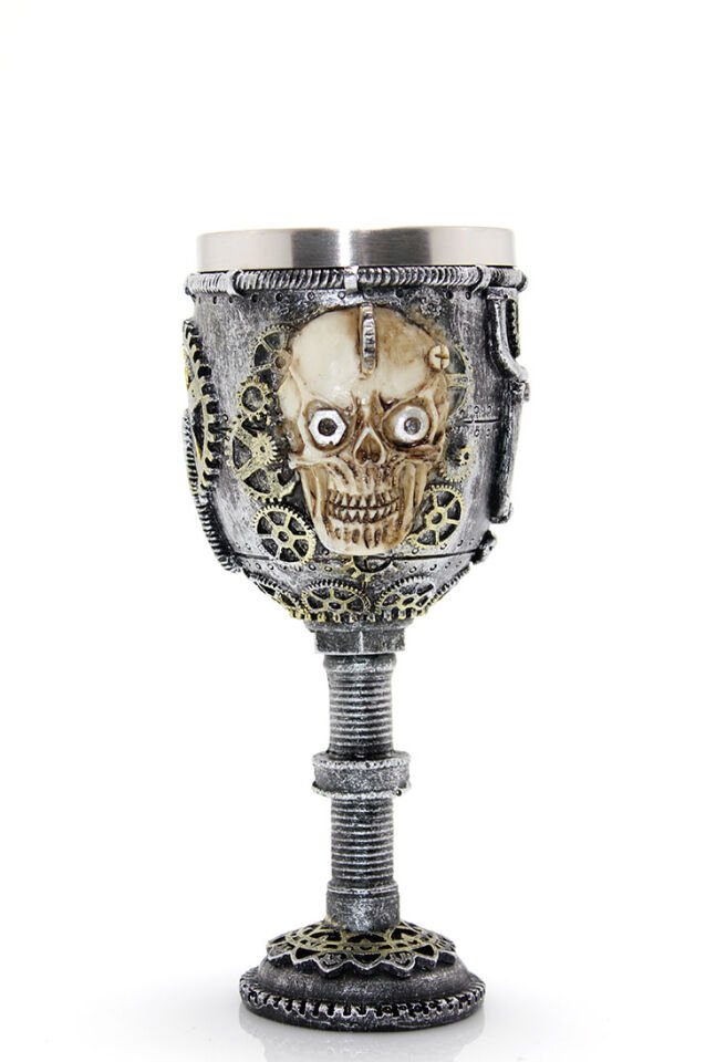 Tasarım Paslanmaz Çelik Kadeh Bardak Model 4