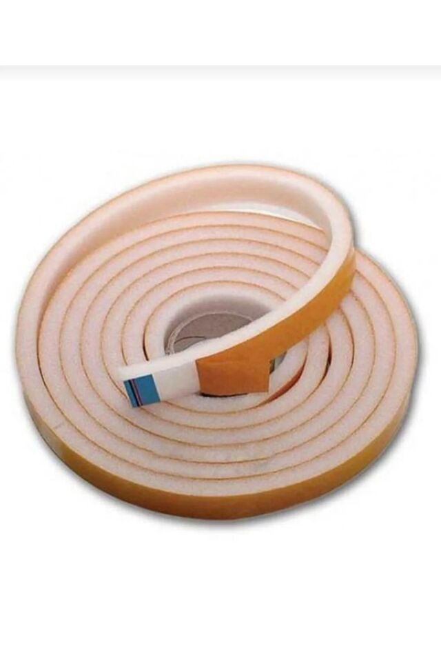 5 Adet 9 Metre Pencere Izolasyon Bandı Yapışkanlı Cam Yalıtım Süngeri Rüzgar Soğuk Kesici Pimapen Fitili