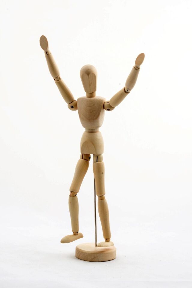 Ahşap Robot Model 2