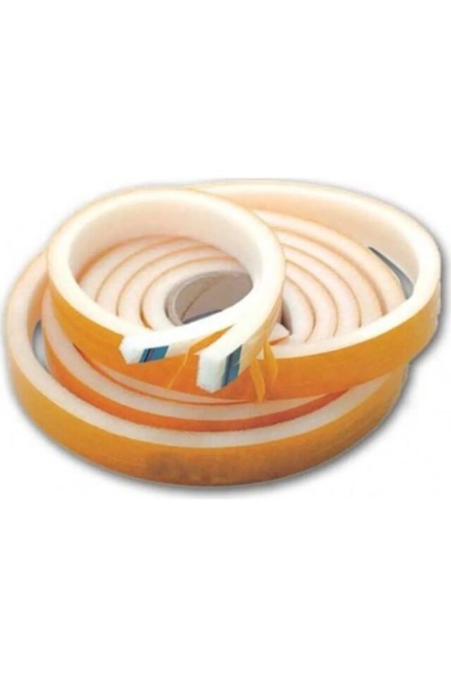 5 Adet Kapı Pencere Isı Yalıtım Süngeri Yapışkanlı Pencere Rüzgar Bandı 18MM x 2,5 MT