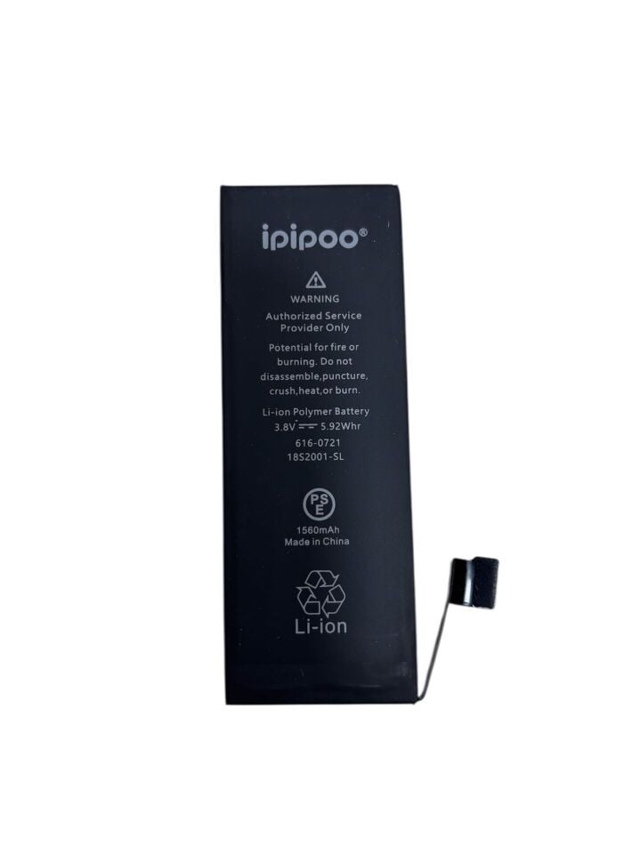 İpipoo Apple Iphone 5S Uyumlu Batarya -  1560 mAh