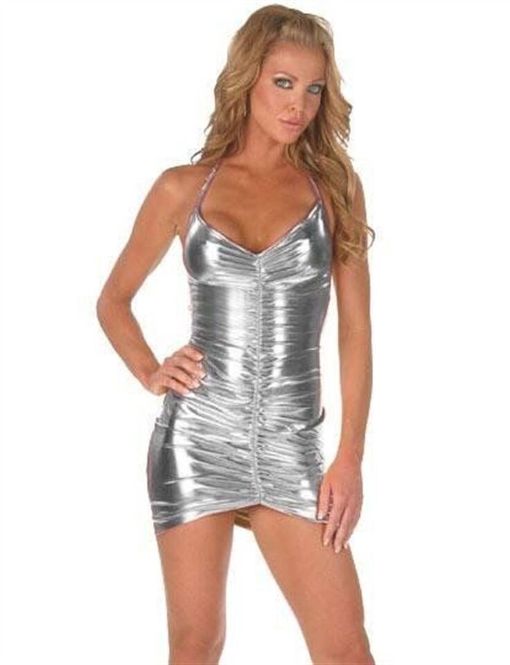 Terry Pau TP060830 Önü Büzgülü Mini Elbise