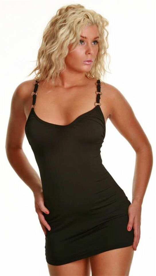 Terry Pau TP060822 Metal Askılı Seksi Elbise