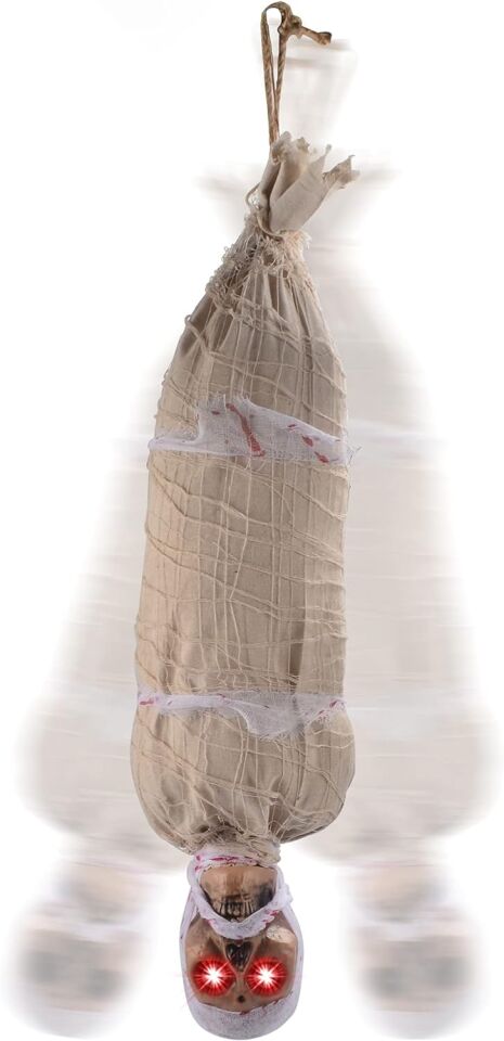 Halloween Sensörlü Işıklı Hareketli Mumya