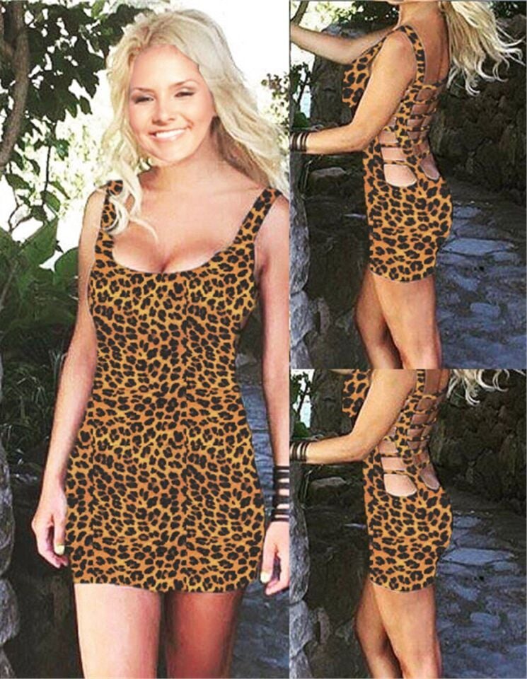 Terry Pau TP101143 Özel Tasarım Sırt Dekolteli Mini Elbise