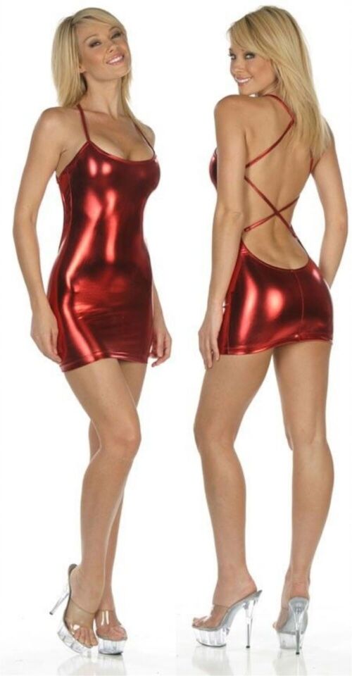 Terry Pau TP060838 Kırmızı Elbise