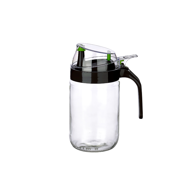 Cam Yağdanlık - Kulplu Sirkelik Sosluk 660ML