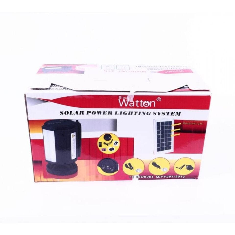SOLAR GÜNEŞ ENERJİLİ FENER IŞILDAK LED AMPÜL WT-315