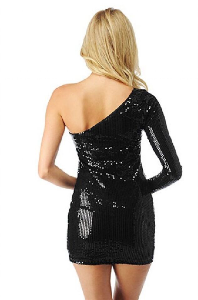 Terry Pau TP100705 Pullu Asimetrik Elbise