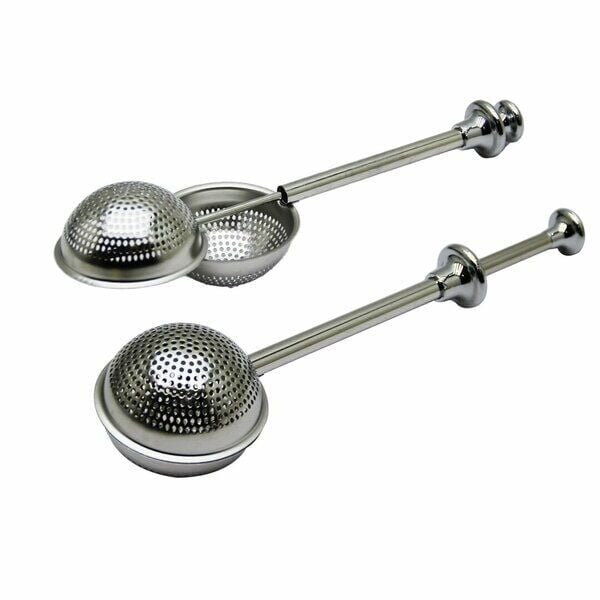 Paslanmaz Çelik Çay Süzgeci Çay Kaşığı Demlik Topu Bitki Çayı Filtresi