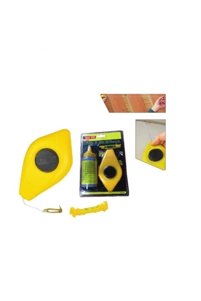 Kırmızı Boyalı Çırpı İpi 30m