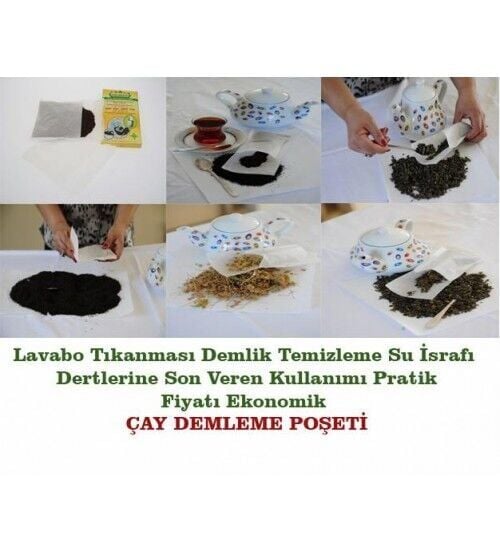 Ev Tipi Çay Demleme Poşeti 25Li Paket