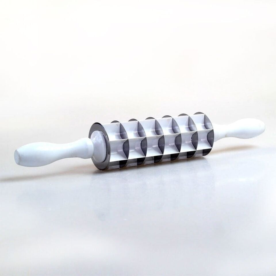 Mantı Merdanesi Kare Mantı Merdanesi 7 Bıçaklı