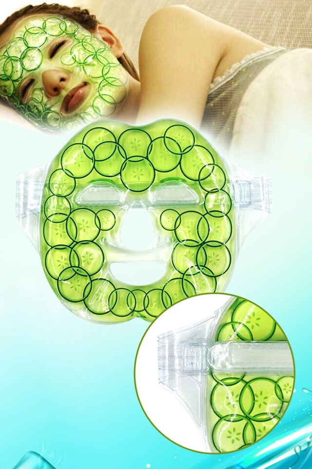 Yüz Maske -Soğuk Sıcak Jel Yüz Maskesi Buz Sıcak Press Anti Stres