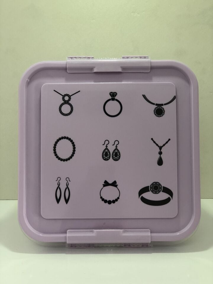 Takı Dikiş Kutusu Saklama Kabı Hobi Kutusu