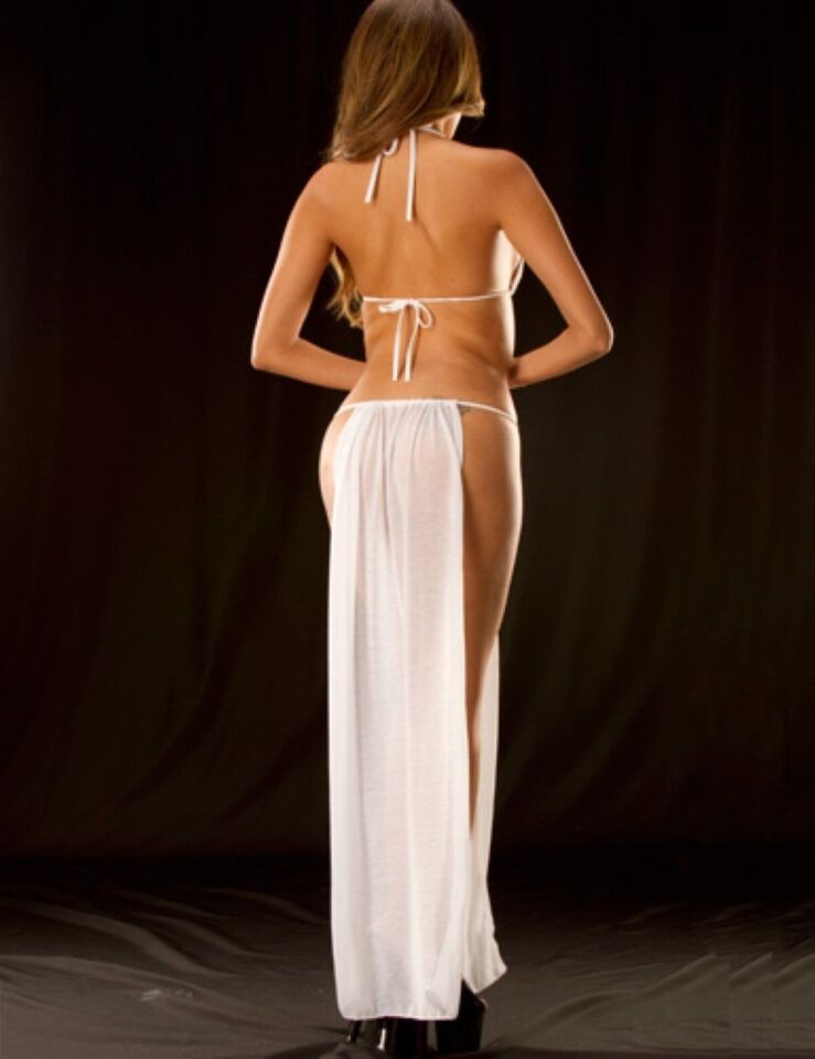 Terry Pau TP100989 Seksi Transparan Gecelik