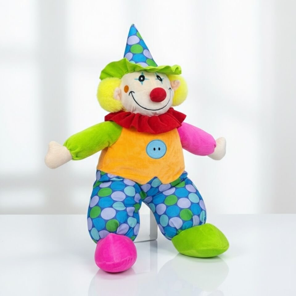 70 cm BÜYÜK BOY Palyaço Peluş Oyuncak Bebek
