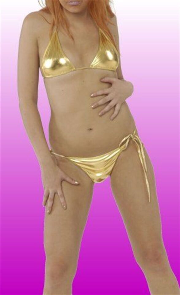 Terry Pau TP120659 Lame Bikini Takım