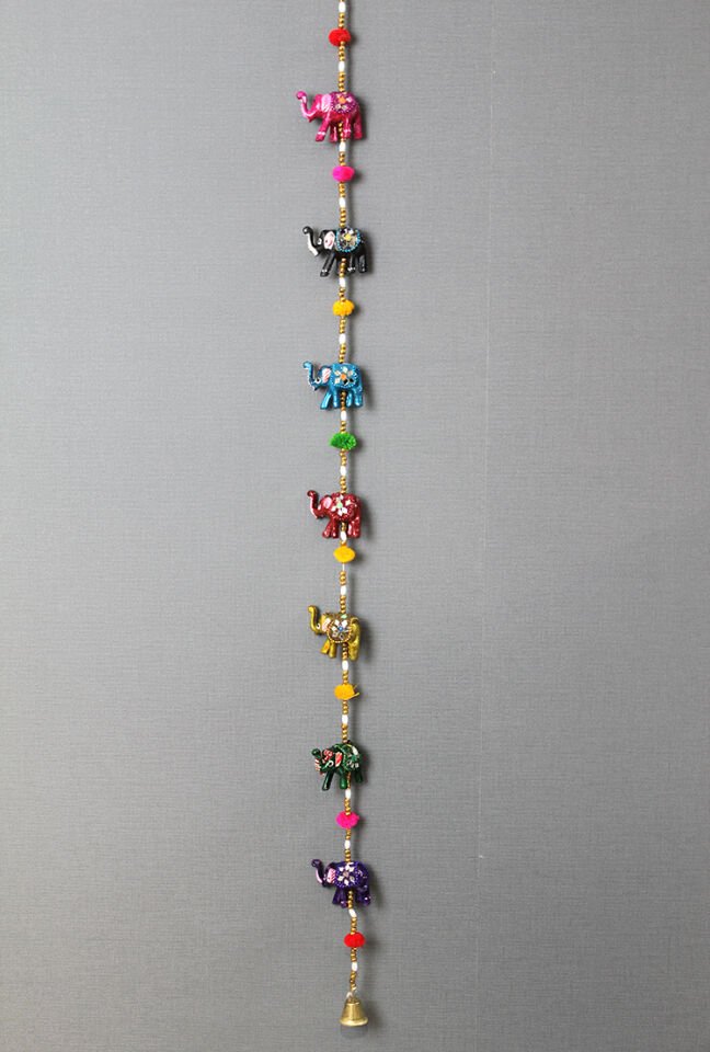 7'li Asmalı Aynalı Fil Model 1