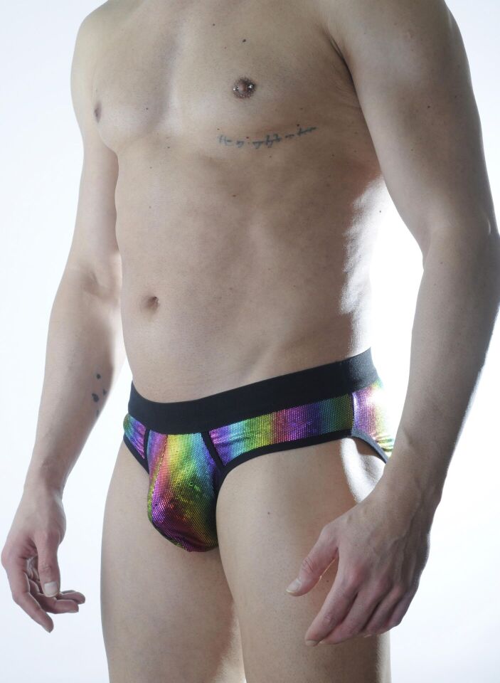 Erkek Desenli Fantezi Slip İç Çamaşırı