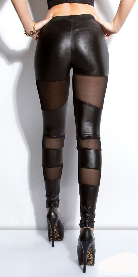 Terry Pau TP101301 Fantazi Dantel Tayt