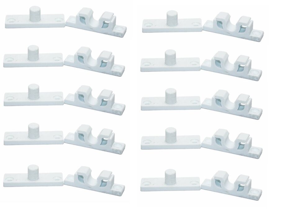 10 Adet Plastik Beyaz Sineklik Çıtçıtı – Dayanıklı ve Pratik Sineklik Sabitleme Aparatı