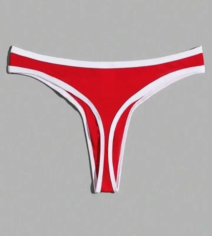 Erkek Biyeli Kırmızı Tanga