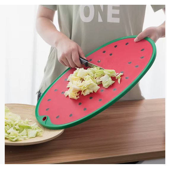 Karpuz Figürlü Kaydırmaz Kesme Tahtası Doğrama Panosu