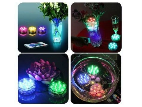 Nargile Işığı Renk Değiştiren Kumandalı Led Lamba