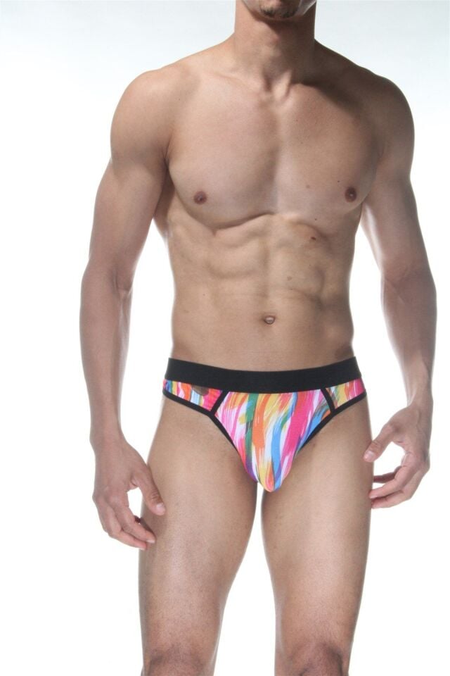 Renkli Erkek Tanga Çamaşır