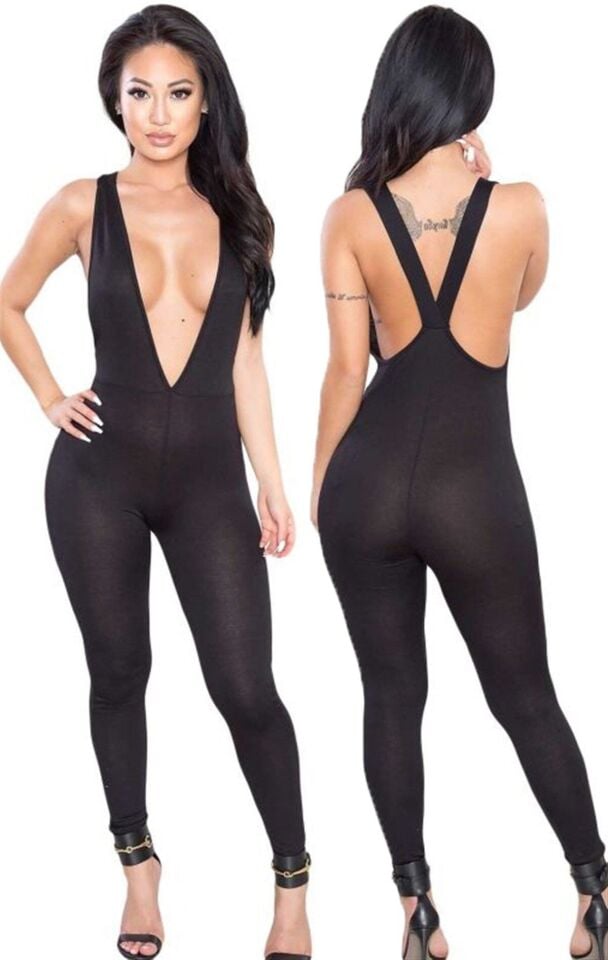 Dekolteli Tulum Tayt