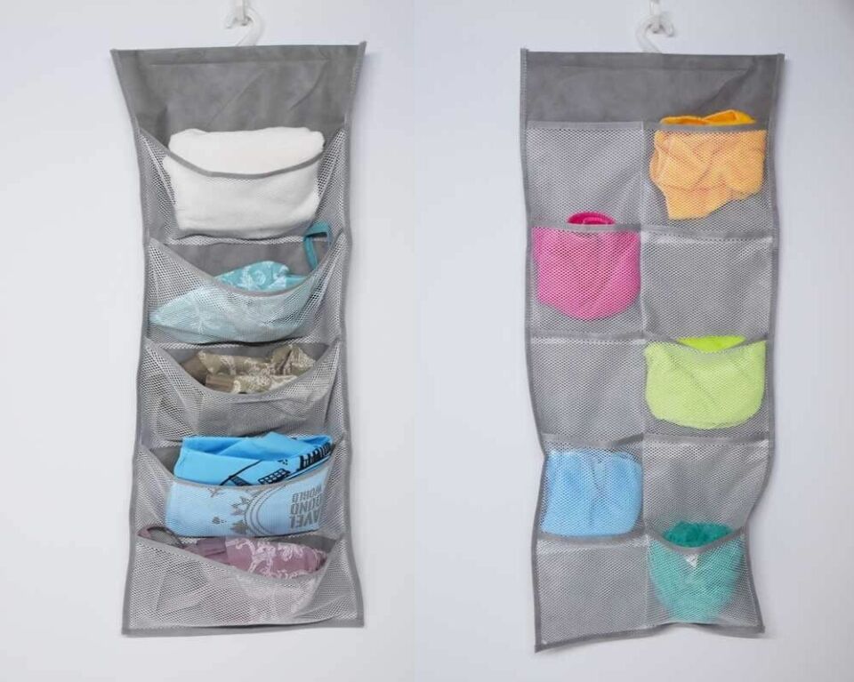 Dolap İçi Asılabilir İç Çamaşırı Dolap Düzenleyici - 15 Gözlü