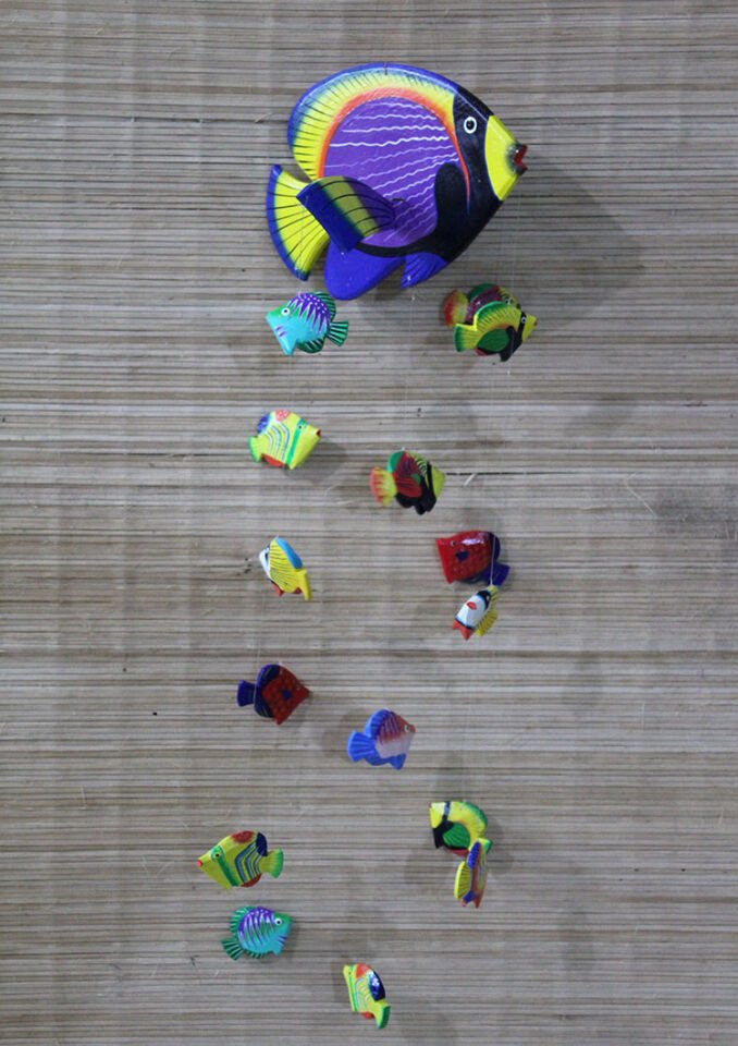 Hayvan Figürlü Rüzgar Çanı Model 2