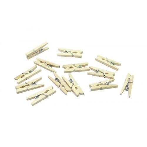 Mandal Mini Ahşap Mandal (100 Adet)