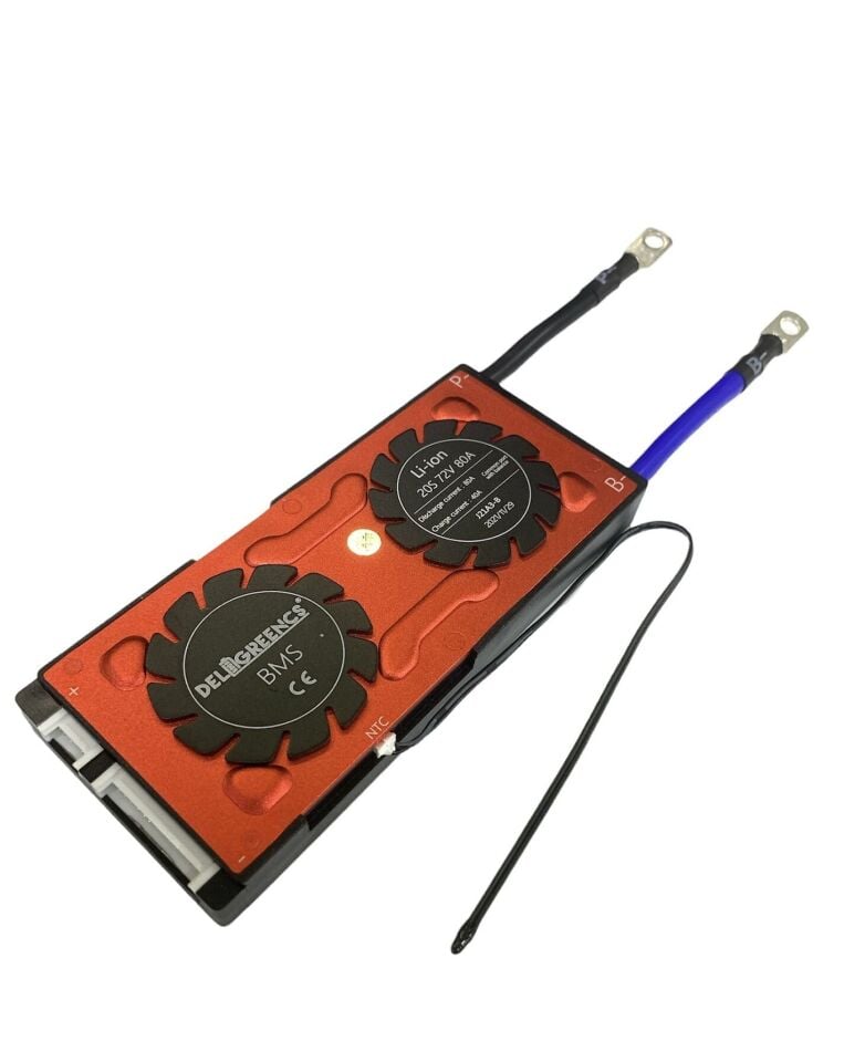 20S 80A Li-Ion Bms Karti Sensörlü Ortak Port