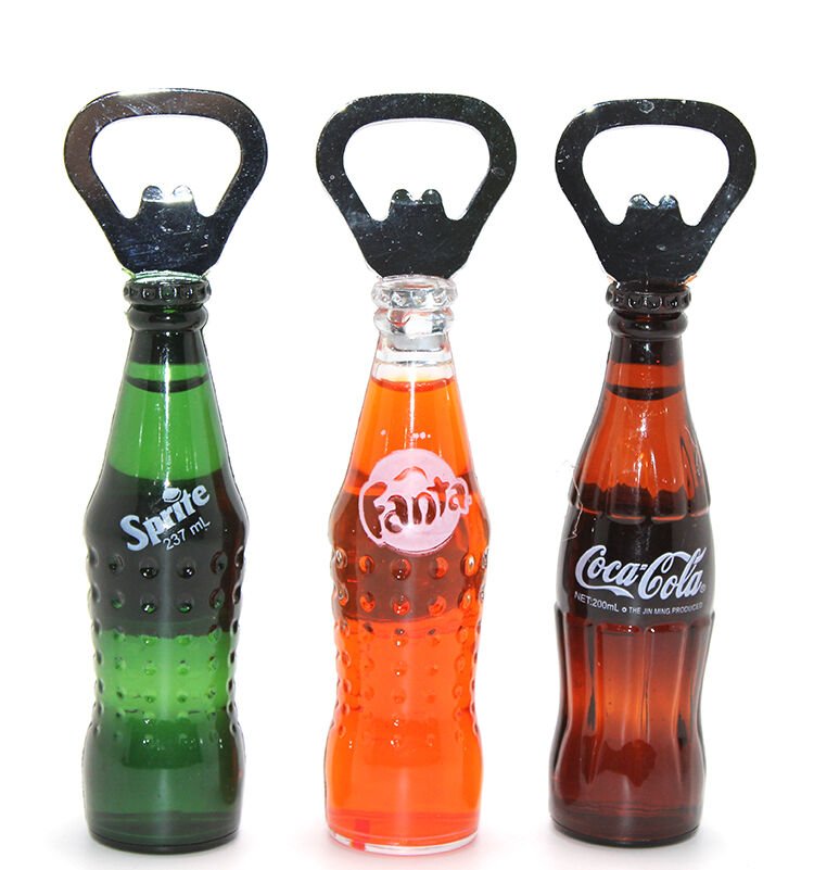 İkonik İçecek Şişesi Tasarımlı Magnetli Şişe Açacağı - Model 2