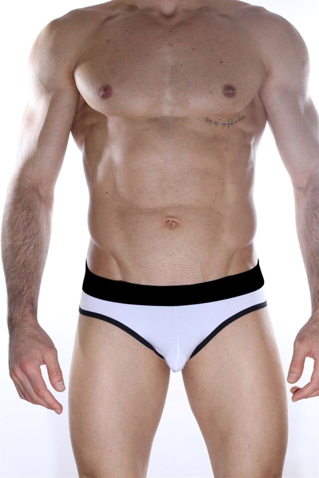 Beyaz Jockstrap