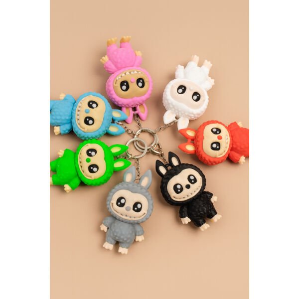 Labubu Figürlü Anahtarlık