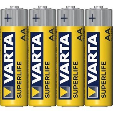 VARTA  AA ÇİNKO KARBON SUPER LİFE  (4'LÜ PAKET)