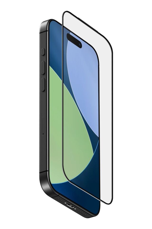 iPhone 15 PLUS Ekran Koruyucu Kırılmaz Cam Çıtalı Koruyucu